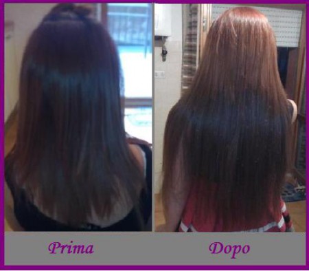 150 ciocche keratina lisci