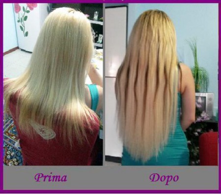 240 ciocche keratina